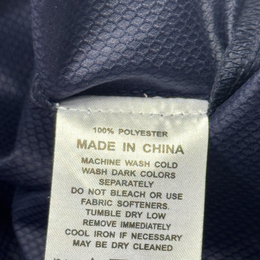 FootJoy Pullover Mens Large Blue 1/4 Zip Collared‎ Golf Performance Embroidered - Picture 4 of 10